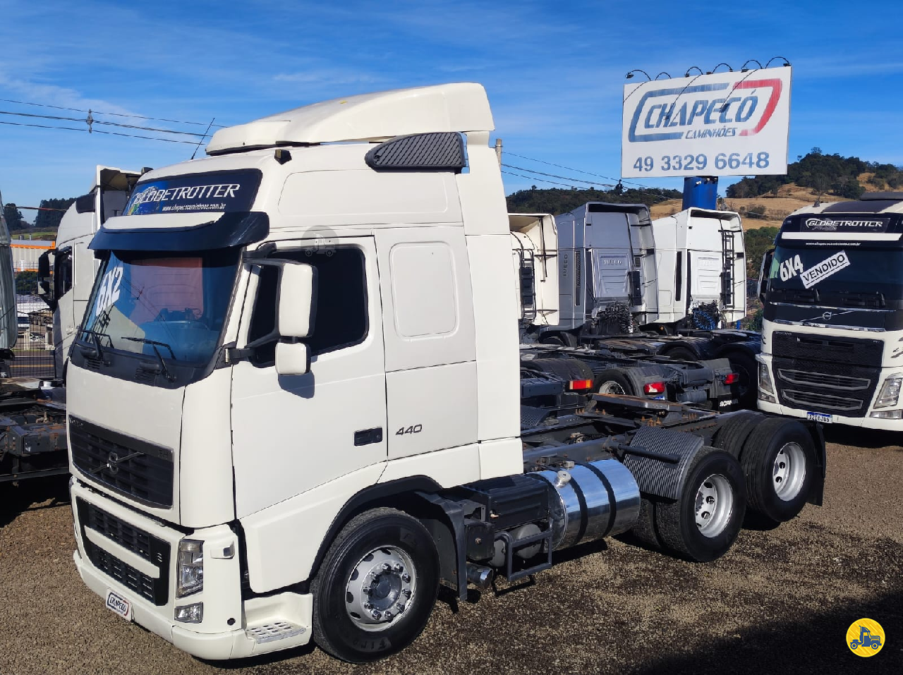 CAMINHAO VOLVO VOLVO FH 440 Cavalo Mecânico Cavalo 6x2 Chapecó Caminhões CORDILHEIRA ALTA SANTA CATARINA SC